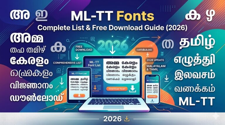ML-TT Fonts — Complete List & Free Download Guide (2026)