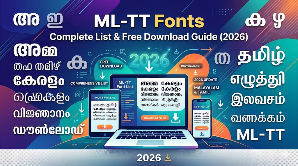 ML-TT Fonts — Complete List & Free Download Guide (2026)